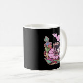 Klassieke bijennetten van 1970 koffiemok (Voorkant rechts)