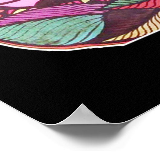 Klassieke bijennetten van 1970 poster (Hoek)