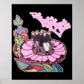 Klassieke bijennetten van 1970 poster (Voorkant)