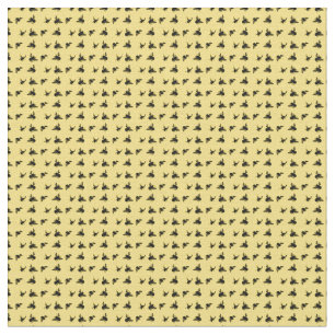 Klassieke bijenprintbijen maken de KLEUR AAN Stof