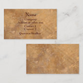 Klassieke bijtende blik visitekaartje (Voorkant / Achterkant)