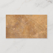 Klassieke bijtende blik visitekaartje (Achterkant)