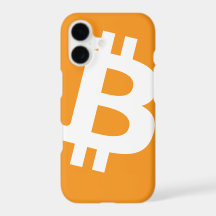 Klassieke Bitcoin Logo iPhone X hoesje