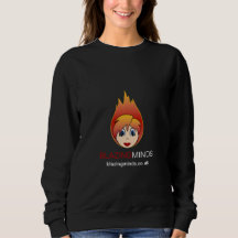 Klassieke Black Blazing Minds Official Sweatshirt