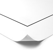 Klassieke Black en White Weduwen Welkom Poster (Hoek)