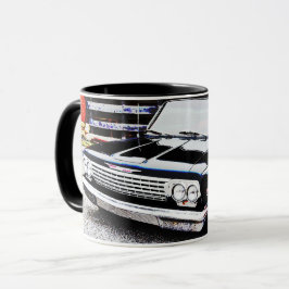 Klassieke  Black Impala Car Art Mok Cup