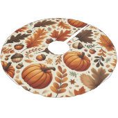 klassieke bladeren/pompoenen/eikels Herfst Kerstboom Rok (Gekanteld)