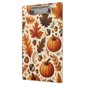 klassieke bladeren/pompoenen/eikels Herfst Klembord (Links)