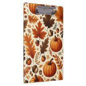 klassieke bladeren/pompoenen/eikels Herfst Klembord (Rechts)