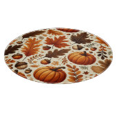 klassieke bladeren/pompoenen/eikels Herfst Snijplank (Hoek)