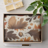 klassieke bladeren/pompoenen/eikels Herfst Tissuepapier (Geschenk)