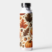 klassieke bladeren/pompoenen/eikels Herfst Waterfles (Links)