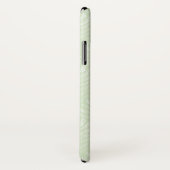 Klassieke bladpatroon in wit en groen Case-Mate iPhone case (Achterkant / rechts)