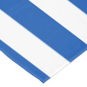Klassieke Blauw & Witte Stripes Tafelkleed (Gekanteld)