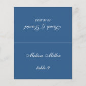 Klassieke Blauwe de Kaart van de Huwelijksplaats G (Voorkant)
