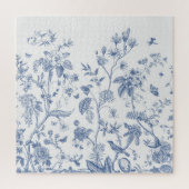Klassieke Blauwe en Witte Chinoiserie Legpuzzel (Verticaal)