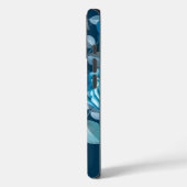 Klassieke Blauwe Floral Case-Mate iPhone Case (Achterkant / Links)