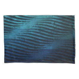 Klassieke blauwe golven kussensloop