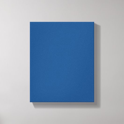 Klassieke blauwe kleur canvas afdruk (Voorkant)