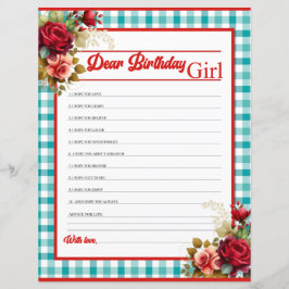 Klassieke Blauwe Verjaardagsfeestje Beste B-dag Me