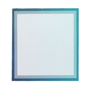 Klassieke Blauwgroen boogfoto lijst Notitieblok