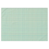 Klassieke Blauwgroen Plaid Tafelkleed (Voorkant (Horizontaal))