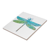 klassieke blauwhelmen tegeltje (Zijkant)