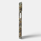 Klassieke Bling Monogram Glitzy Case-Mate iPhone Case (Achterkant / Rechts)