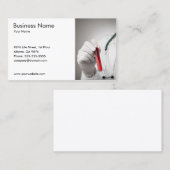 Klassieke bloedmonster medische dienst visitekaartje (Voorkant / Achterkant)