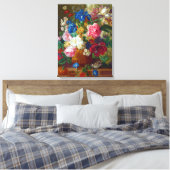 Klassieke  bloemen Kunstschilders Canvas Afdruk (Insitu (Slaapkamer))