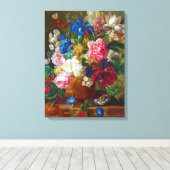 Klassieke  bloemen Kunstschilders Canvas Afdruk (Insitu (Houten vloer))