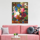 Klassieke  bloemen Kunstschilders Canvas Afdruk (Insitu (Woonkamer))