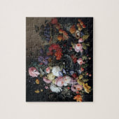 Klassieke  bloemen Vase Art Painting Legpuzzel (Verticaal)