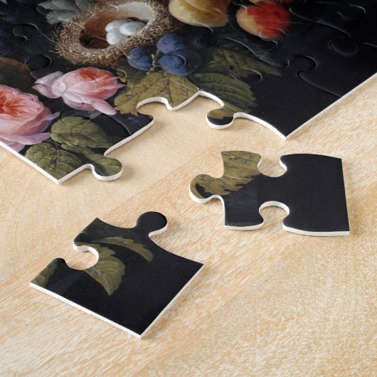 Klassieke  bloemen Vase Art Painting Legpuzzel (Zijkant)