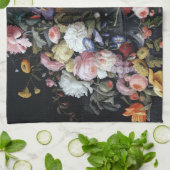 Klassieke  bloemen Vase Art Painting Theedoek (Gevouwen)