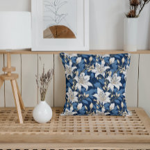 Klassieke Bloemenlelies Witte Blauwe Lentetuin