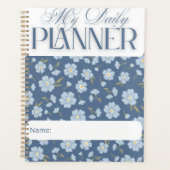 Klassieke Bloementuin Dagelijkse Planner (Voorkant)