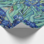 Klassieke bloemschildering, Iris, Vincent van Gogh Cadeaupapier (Hoek)