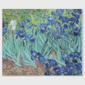 Klassieke bloemschildering, Iris, Vincent van Gogh Cadeaupapier (Vlak)