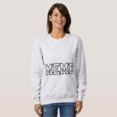 Klassieke Bloklettertypografie voor Memes in Colle Trui (Voorkant volledig)