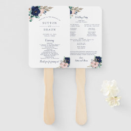 Klassieke Bloom Trouwprogramma Fan Handwaaier