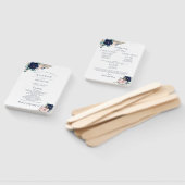 Klassieke Bloom Trouwprogramma Fan Handwaaier (Niet-gemonteerd)