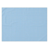 Klassieke Blue en White Gingham Picnic Party Tafelkleed (Voorkant (Horizontaal))