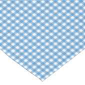 Klassieke Blue en White Gingham Picnic Party Tafelkleed (Gekanteld)