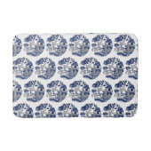Klassieke Blue Willow Design Kitchen Rug of Badmat (Voorkant)