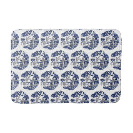 Klassieke Blue Willow Design Kitchen Rug of Badmat