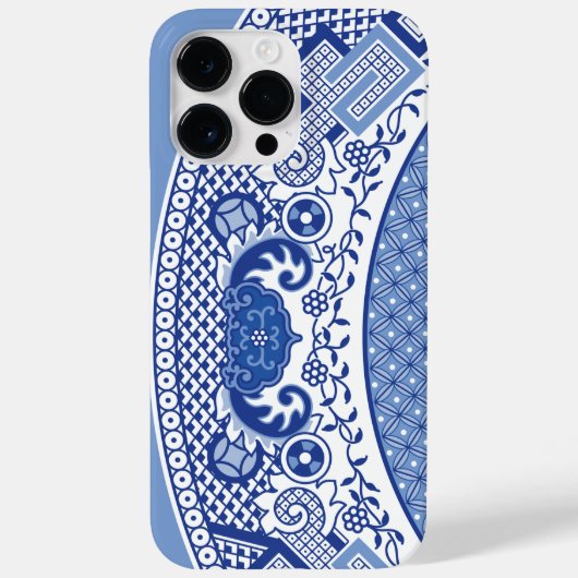 Klassieke Blue Willow iPhone / iPad case (Achterkant)