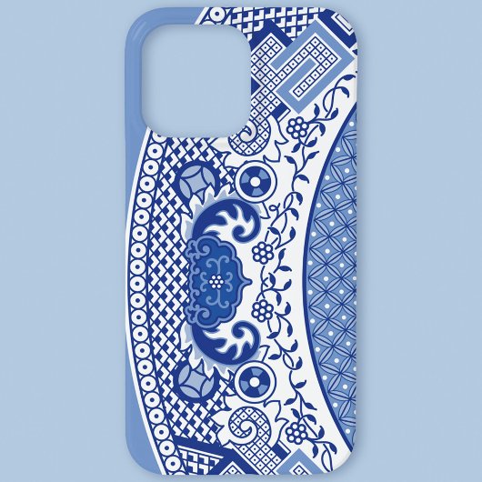Klassieke Blue Willow iPhone / iPad case