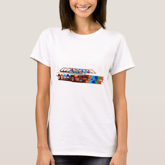 Klassieke BMW-kleuren2 T-shirt (Voorkant)