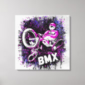 Klassieke Bmx Bike - Bmx Freestyle Bmx Canvas (Voorkant)